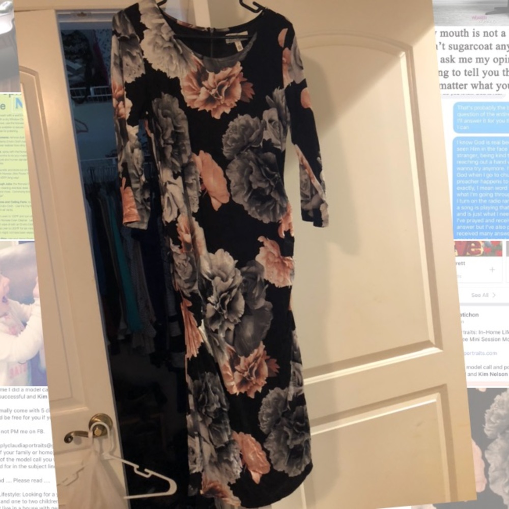 Jessica Simpson Maternity Dress